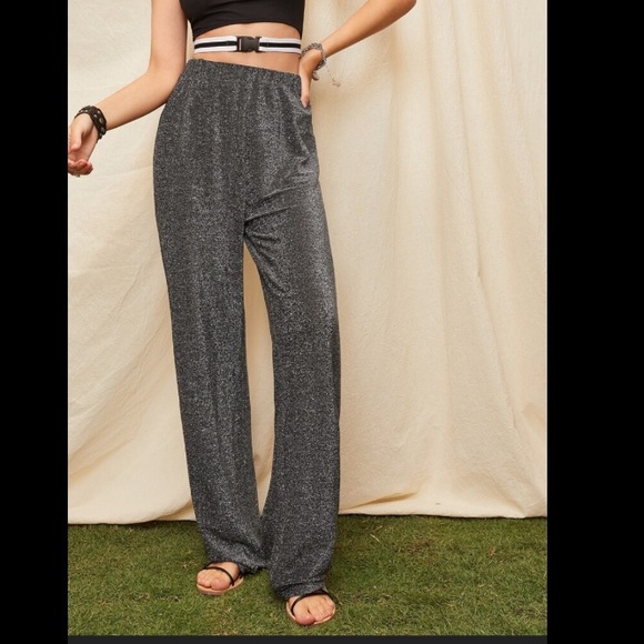 Zara Pants - 🆕 Holiday Shimmer Wide Leg High Waist Pant